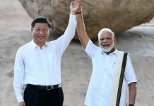 चिनियाँ राष्ट्रपति सी चिनफिङ र भारतीय प्रधानमन्त्री नरेन्द्र मोदीबीच करिब ६ घण्टा लामो वार्ता