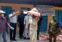 इशनाथ नगरपालिकामा ८ हजारलाई राहत