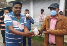 पत्रकार गोविन्द चौलागाई मानवीय सेवामा व्यस्त