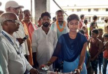 श्री माध्यमिक विद्यालय पथरा बुधरमका छात्राहरूलाई साईकल वितरण