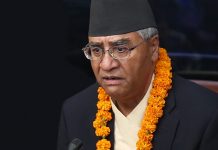 प्रधानमन्त्री शेरबहादुर देउवा विश्वासको मत लिदैं