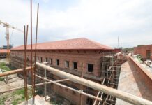 सिंहदरबारमा नयाँ संघीय संसद भवनको प्रगति ८१ प्रतिशत